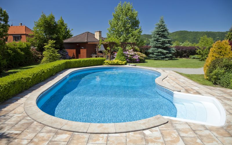 Natural Stone Pool Decks